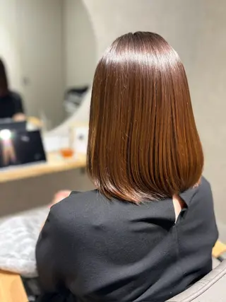 ミディアム ✨NEW OPEN/ 美髪矯正/山田千里✨のヘアスタイル