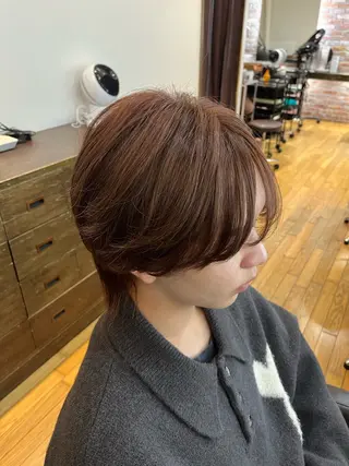 ショート カラー 城内 心優のヘアスタイル