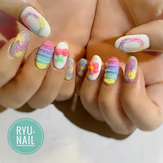 ネイル Ryu-nail 對馬　琴美のネイルデザイン