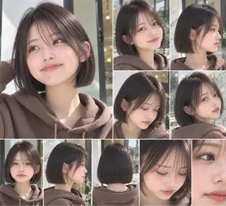 小川 萌瑚のヘアスタイル