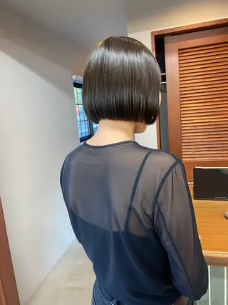 ショート ムナカタ アカリのヘアスタイル