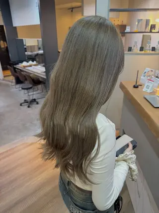 ロング 縮毛矯正/ボブ✨ 𝑨𝒀𝑼🎀のヘアスタイル