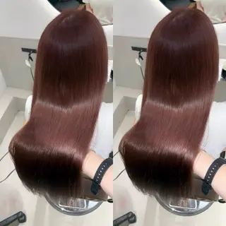 ロング 艶髪カラー🫧 髪質改善🪽萩原のヘアスタイル