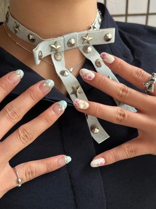 ネイル Hata nail 🎀個性派ニュアンスのネイルデザイン