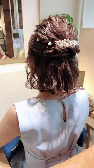 ヘアアレンジ creep hair nozomiのヘアスタイル