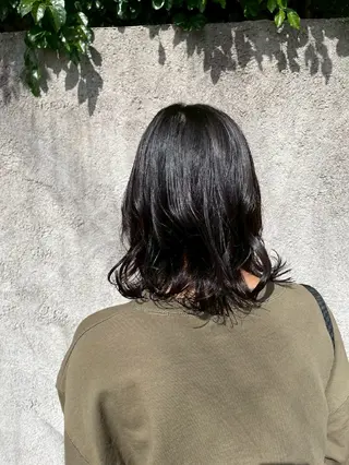 ミディアム 古橋 瑞希のヘアスタイル