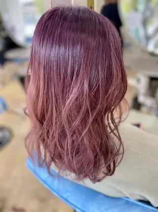 ミディアム カラー ヘアアレンジ 松井 敬太郎のヘアスタイル
