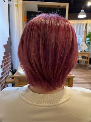 ショート ブリーチ・カットモデ ル募集中🫧高口小春のヘアスタイル