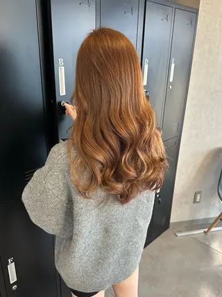 ロング urara♡/ Bob.透明感カラーのヘアスタイル