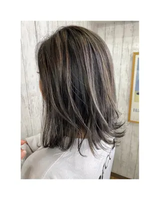 ミディアム 髪質改善ayame 横山諒のヘアスタイル