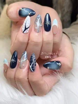ネイル RIBON nail 高田馬場のネイルデザイン