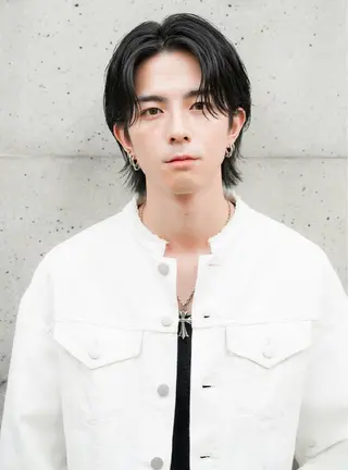 ミディアム 曲がる縮毛矯正◎ /児島颯斗のヘアスタイル