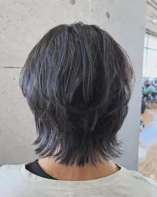 カラー メンズ 仁木 謙太のヘアスタイル