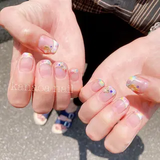 ネイル 地爪育成💅 kanaoanailのネイルデザイン