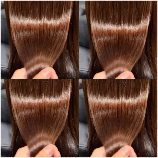 ロング カラー 髪質改善 艶髪矯正 エクステ かいり✂️のヘアスタイル