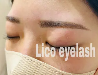 アイブロウ Lico eyelashのマツエク・マツパデザイン