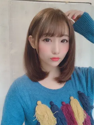 ミディアム カトウ ジュンヤのヘアスタイル
