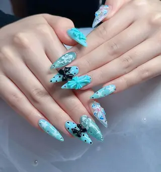 ネイル キノコ H.babynailのネイルデザイン