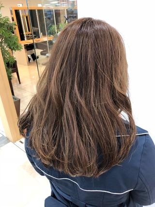ロング 植田 敬太のヘアスタイル