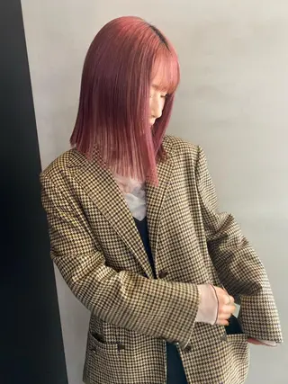 ミディアム SHACHU ayamiのヘアスタイル