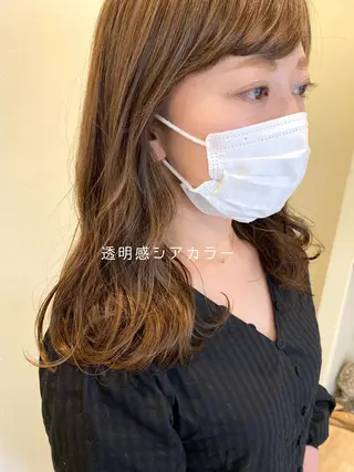 セミロング CASANE 大橋康智のヘアスタイル