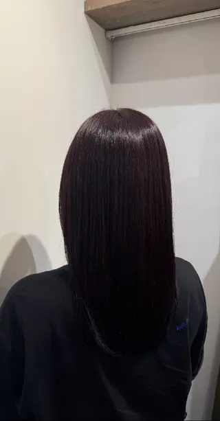 セミロング 土屋 一孔のヘアスタイル