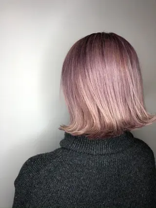 ショート カラー NINE+/代表 ブリーチ特化型サロンのヘアスタイル