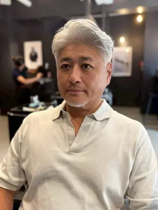 ショート 💈イケオジヘア💈 千歳のヘアスタイル