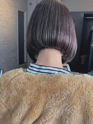 ショート カラー すきバサミを使わない カット✂️✨郡司泰之のヘアスタイル