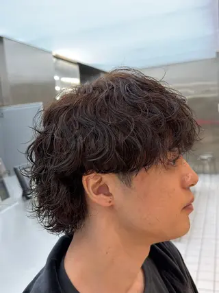 ショート カラー パーマ fifth 児玉達哉 当日予約🙆のヘアスタイル