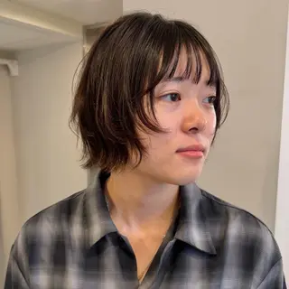 ショート 顔周りレイヤー꙳⋆ ミディアム⌇SAKIのヘアスタイル