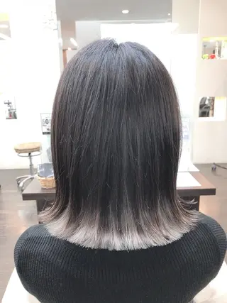 ミディアム 坂田 龍哉のヘアスタイル