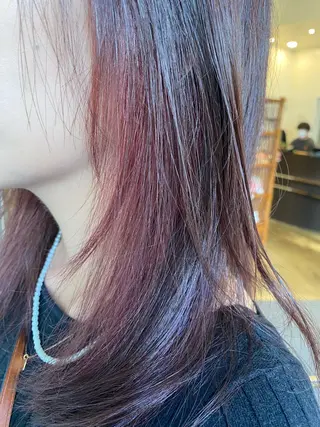 セミロング カラー AVEDAカラー/ oharaのヘアスタイル