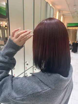 ショート カラー 🌼ハイトーン ちなつ🌼のヘアスタイル