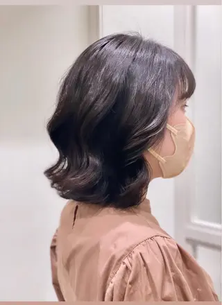 ミディアム Yuka ∥ 深層筋 ×睡眠改善ヘッドスパのヘアスタイル