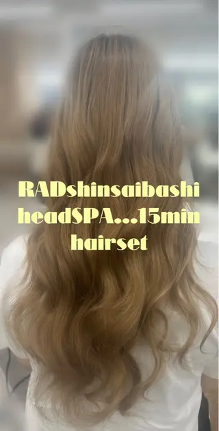 ヘアアレンジ RAD心斎橋 .†⋆RICOのマツエク・マツパデザイン