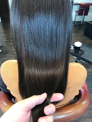ロング 縮毛矯正/ 髪質改善 /ショート 圍 崇行のヘアスタイル