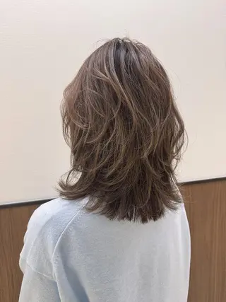ミディアム カラー 🌜ROW町田 🌛 公式のヘアスタイル
