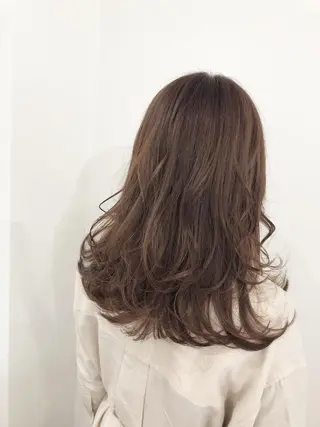 セミロング 松田 みのりのヘアスタイル