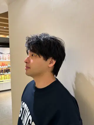メンズ グラングリーン大阪 savoirサキモトのヘアスタイル