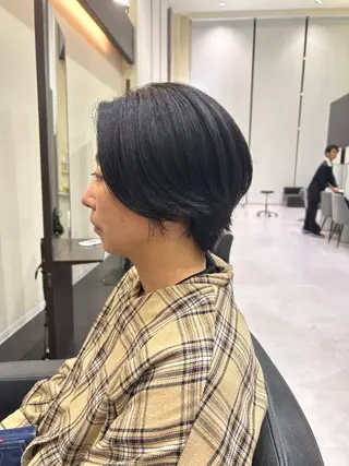 ショート カトウ ヒロナミのヘアスタイル