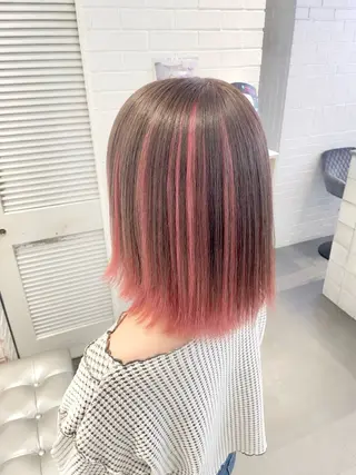 カラー 🍒似合わせ×ハイト ーン🍒ユリナのヘアスタイル