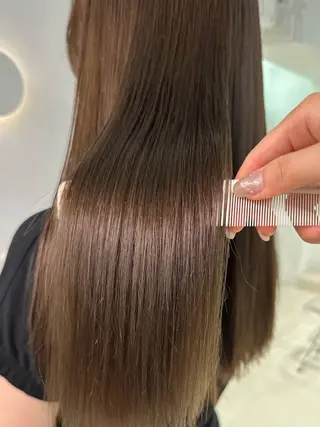 ロング カラー REINA☁️透明感 カラー/ぷつっと♡のヘアスタイル
