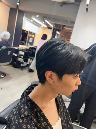 ショート 毛流れ•波巻きパーマ 特化🔥🌊瀬川竜生のヘアスタイル