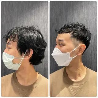 メンズ 【銀座】ヘアセット& メイクSharmeのヘアスタイル