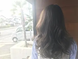 ロング カラー IORI #韓国ヘア#髪質改善のヘアスタイル