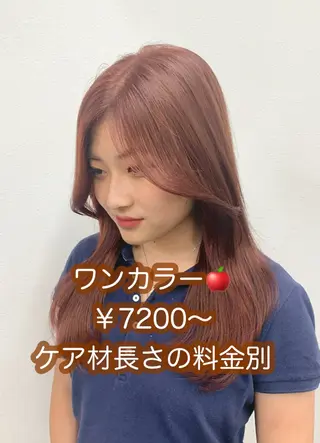 カラー 伊藤 りいなのヘアスタイル