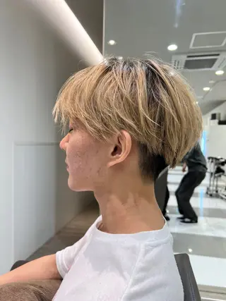 メンズ 松田 かのあのヘアスタイル