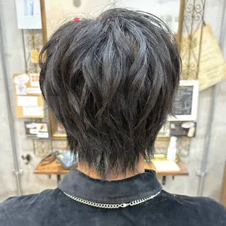 ヘアアレンジ メンズ カット スパのヘアスタイル