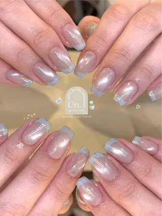 ネイル Ún.ニュアンス 非対面ネイルサロンのネイルデザイン